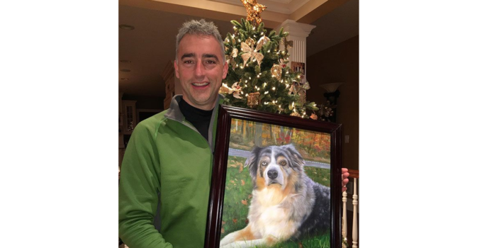 photo to portrait to Memorialize a Beloved Pet