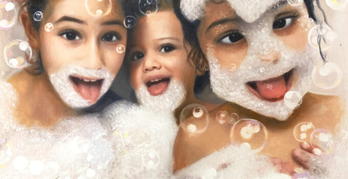 girls with bubbles paint your life contest winners